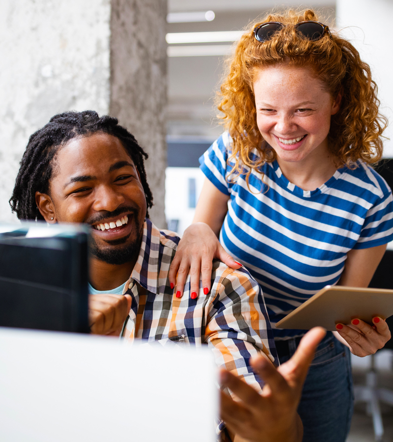 An effective manager using motivational insights to give an employee an assignment they're energized by